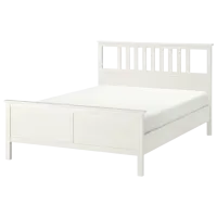 Кровать Ikea Hemnes Lindbaden 160 x 200 см / Массив / Белый