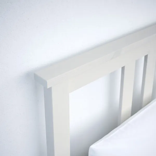 Pat Ikea Hemnes Lindbaden 160 x 200 cm / Masiv / White photo 8 Pat Ikea Hemnes Lindbaden 160 x 200 cm / Masiv / White photo 8