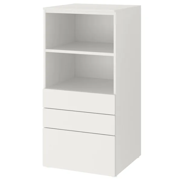 Comodă Ikea Smastad/Platsa 123 x 60 x 57 / MDF / Alb photo 1