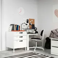 Comodă Ikea Smastad/Platsa 63 x 60 x 55 / MDF / Alb photo 2