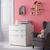 Комод Ikea Smastad/Platsa 63 x 60 x 55см / МДФ / Белый photo 4