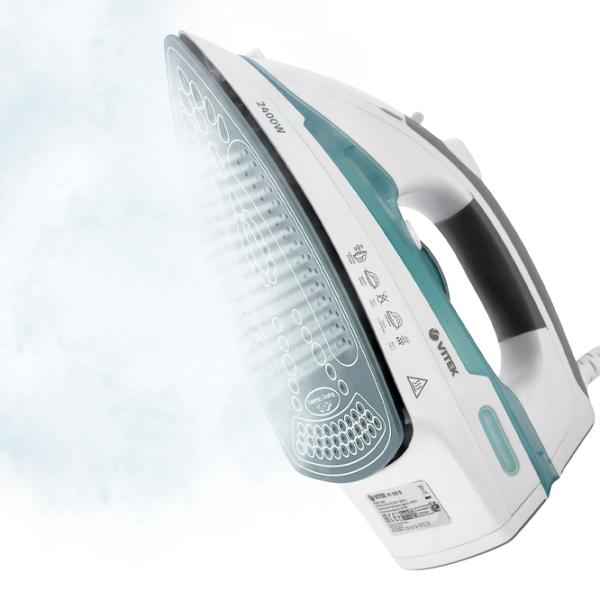 Fier de călcat Vitek VT-1251 Clasic / 2400 W / White photo 5