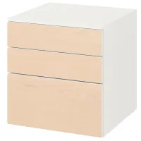 Комод Ikea Smastad/Platsa 63 x 60 x 55см / МДФ / Береза