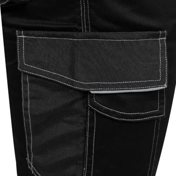 Pantaloni de lucru pentru bărbați Yato YT79444 56 - 58 / Black photo 5 Pantaloni de lucru pentru bărbați Yato YT79444 56 - 58 / Black photo 5