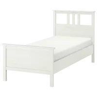 Кровать Ikea Hemnes Lindbaden 90 x 200 см / Массив / Белый