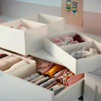 Comodă Ikea Smastad/Platsa 123 x 60 x 55 / MDF / Alb photo 2