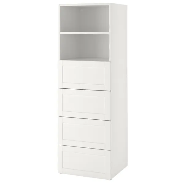 Комод Ikea Smastad/Platsa 181 x 60 x 57см / МДФ / Белый photo 1