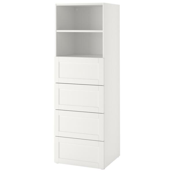 Комод Ikea Smastad/Platsa 181 x 60 x 57см / МДФ / Белый photo 1