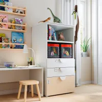 Comodă Ikea Smastad/Platsa 123 x 60 x 57 / MDF / Birch photo 5