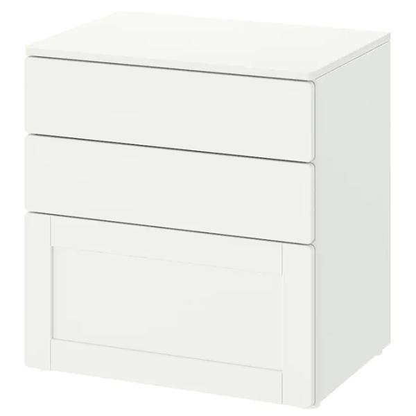 Комод Ikea Smastad/Platsa 63 x 60 x 42см / МДФ / Белый photo 1