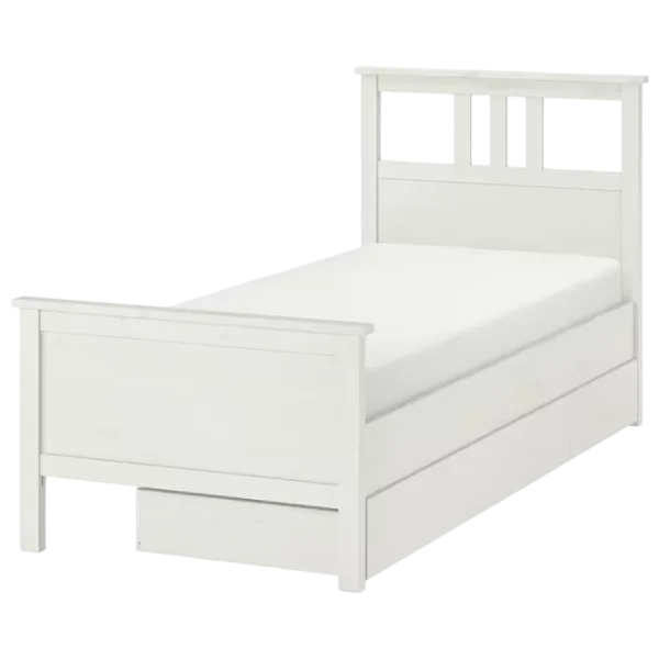 Pat Ikea Hemnes Lindbaden 2 90 x 200 cm / Masiv / White photo 1