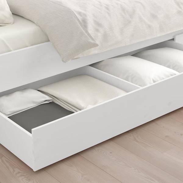 Pat Ikea Hemnes Lindbaden 2 90 x 200 cm / Masiv / White photo 5