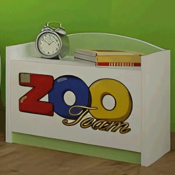 Set de mobilă pentru copii Happy Babies Zoo 22 White Green / unisex photo 5 Set de mobilă pentru copii Happy Babies Zoo 22 White Green / unisex photo 5