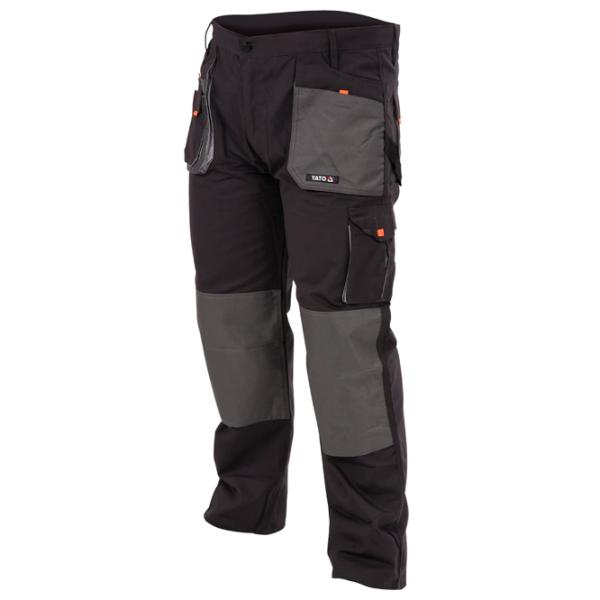 Pantaloni de lucru pentru bărbați Yato YT80187 64 - 66 / Black photo 1