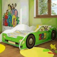 Детский мебельный набор Happy Babies Zoo 23 White Green / унисекс photo 3