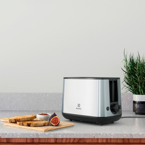 Toster Electrolux E3T1-3ST Mecanic / 800 W / Silver photo 5