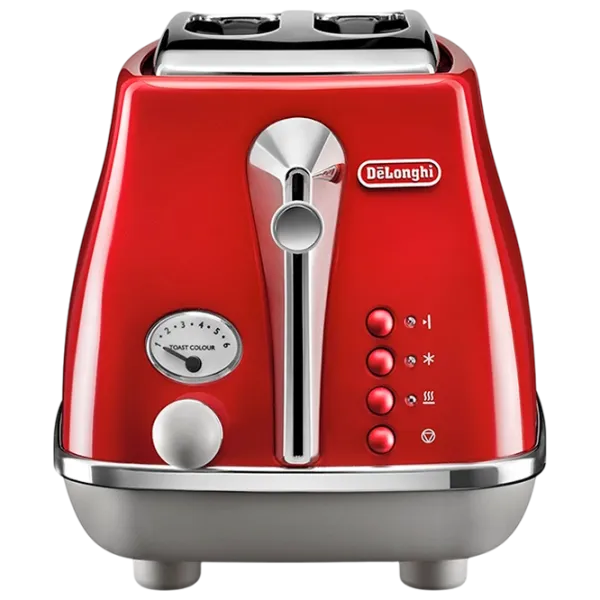 Toster DeLonghi CTOC 2103 R Mecanico-electronic / 900 W / Red photo 1