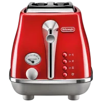 Toster DeLonghi CTOC 2103 R Mecanico-electronic / 900 W / Red