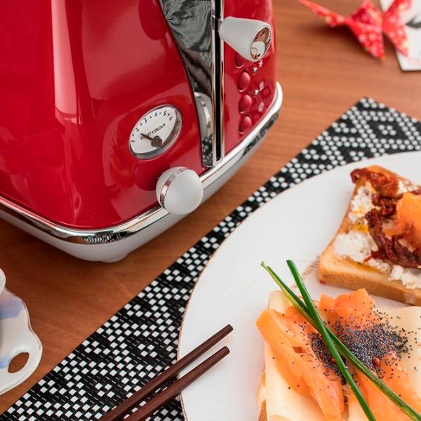 Toster DeLonghi CTOC 2103 R Mecanico-electronic / 900 W / Red photo 5