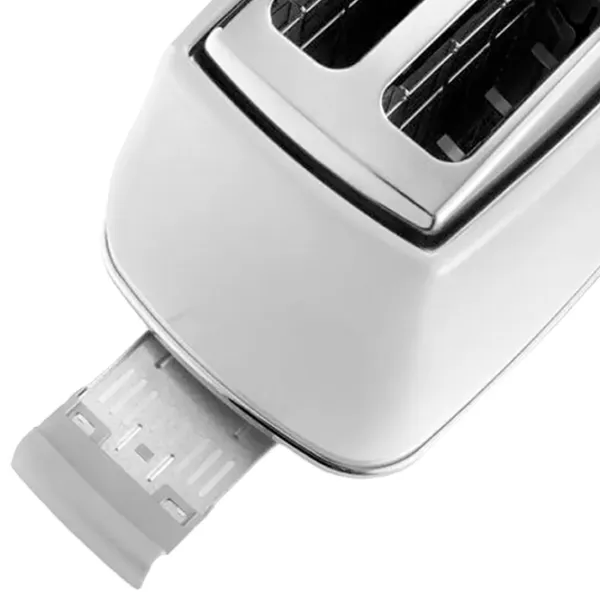 Тостер DeLonghi CTOC 2103 W Механико-электронный / 900 Вт / Белый photo 4