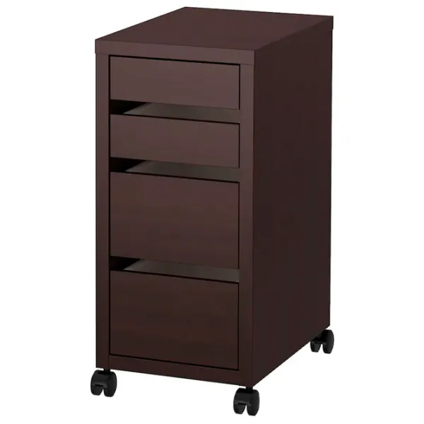 Комод Ikea Micke 75 x 35 x 50см / МДФ / Черно-коричневый photo 1 Комод Ikea Micke 75 x 35 x 50см / МДФ / Черно-коричневый photo 1