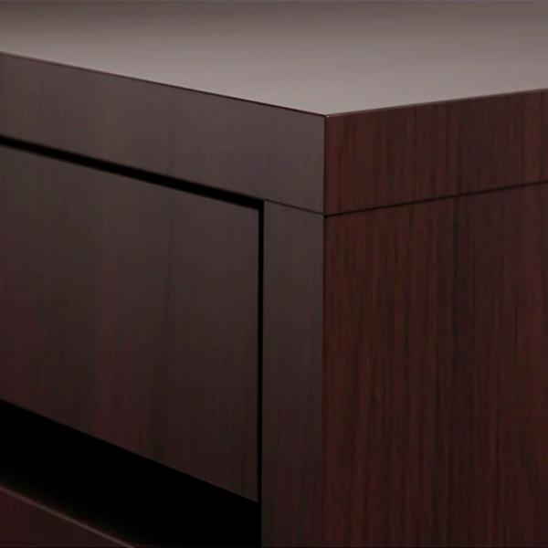 Комод Ikea Micke 75 x 35 x 50см / МДФ / Черно-коричневый photo 2 Комод Ikea Micke 75 x 35 x 50см / МДФ / Черно-коричневый photo 2