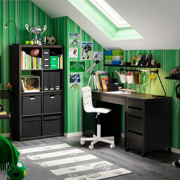 Комод Ikea Micke 75 x 35 x 50см / МДФ / Черно-коричневый photo 5 Комод Ikea Micke 75 x 35 x 50см / МДФ / Черно-коричневый photo 5