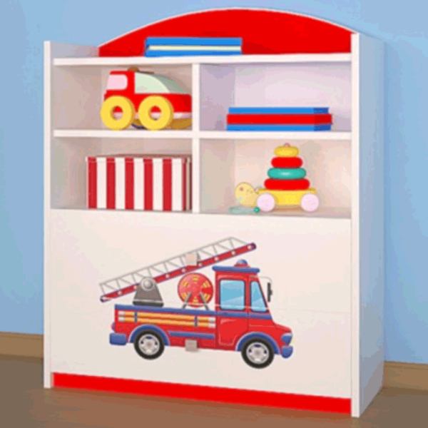 Детский мебельный набор Happy Babies FireFighter 21 White Red / унисекс photo 2