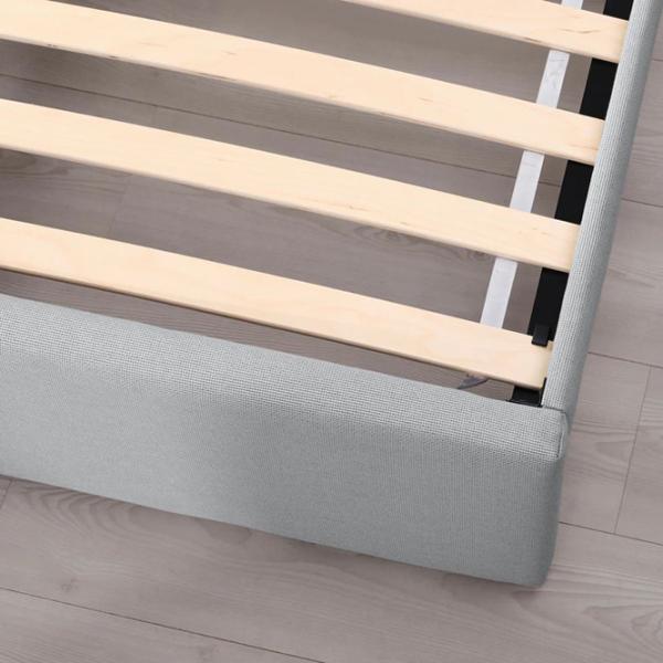 Кровать Ikea Gladstad 160 x 200 см / Шпон / Серый photo 4