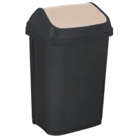 Мусорное ведро Keeeper 10307826 25л / Пластик / Графит
