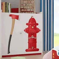 Детский мебельный набор Happy Babies FireFighter 20 White Red / унисекс photo 2