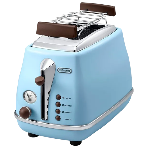 Toster DeLonghi CTOV 2103 AZ Mecanic / 900 W / Sky Blue photo 1