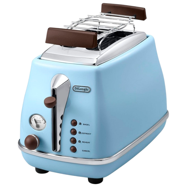 Toster DeLonghi CTOV 2103 AZ Mecanic / 900 W / Sky Blue photo 1