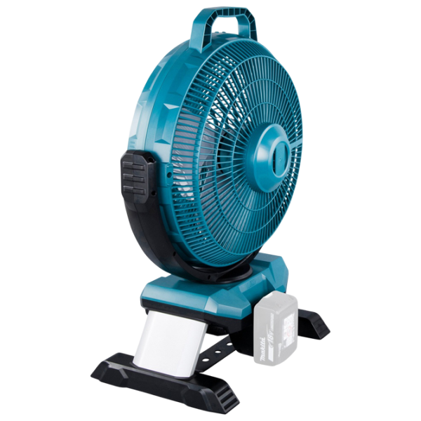Ventilator Makita DCF301Z  18 W / Portabil / Blue photo 5