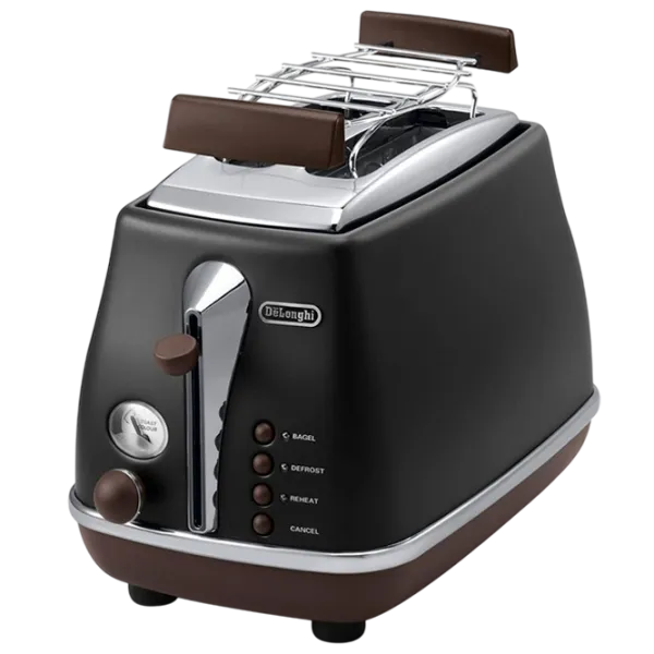 Toster DeLonghi CTOV 2103 BK Mecanic / 900 W / Black photo 1