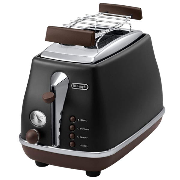 Toster DeLonghi CTOV 2103 BK Mecanic / 900 W / Black photo 1