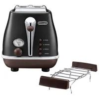 Toster DeLonghi CTOV 2103 BK Mecanic / 900 W / Black photo 2