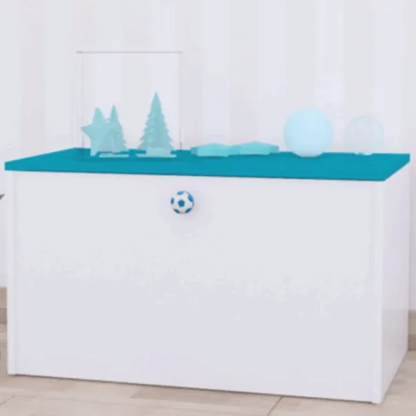 Set de mobilă pentru copii Happy Babies Mix 40 White Blue / unisex photo 2 Set de mobilă pentru copii Happy Babies Mix 40 White Blue / unisex photo 2