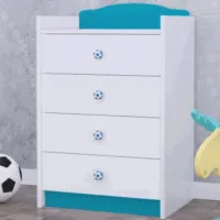 Детский мебельный набор Happy Babies Mix 40 White Blue / унисекс photo 3