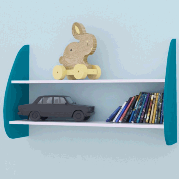 Set de mobilă pentru copii Happy Babies Mix 40 White Blue / unisex photo 10 Set de mobilă pentru copii Happy Babies Mix 40 White Blue / unisex photo 10