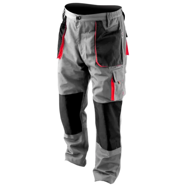 Pantaloni de lucru pentru bărbați Yato YT80289 64 - 66 / Gray photo 1