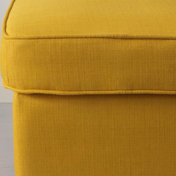 Fotoliu moale Ikea Strandmon Yellow / Stofă  photo 2