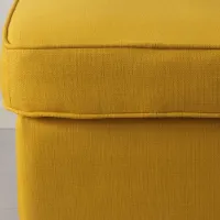 Fotoliu moale Ikea Strandmon Yellow / Stofă photo 2