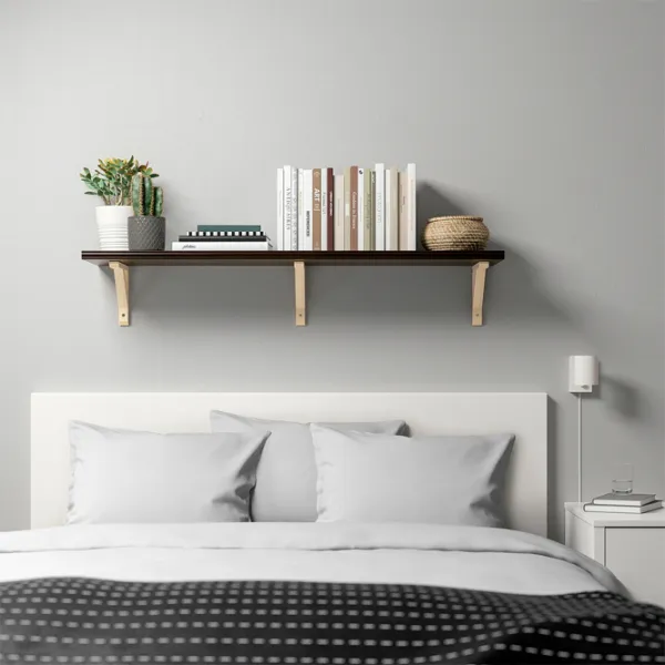 Raft Ikea Bergshult/Sandshult PAL / Negru-maro photo 2 Raft Ikea Bergshult/Sandshult PAL / Negru-maro photo 2