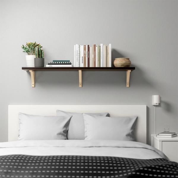 Raft Ikea Bergshult/Sandshult PAL / Negru-maro photo 2 Raft Ikea Bergshult/Sandshult PAL / Negru-maro photo 2