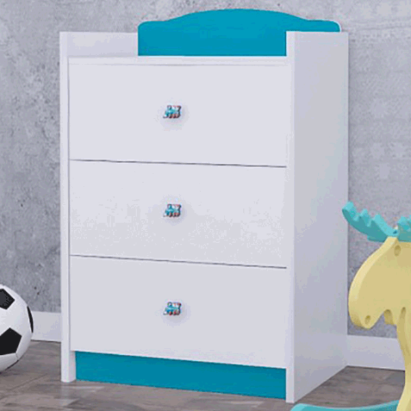 Set de mobilă pentru copii Happy Babies Mix 36 White Blue / unisex photo 4 Set de mobilă pentru copii Happy Babies Mix 36 White Blue / unisex photo 4