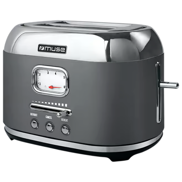 Toster Muse MS-120 DG Mecanic / 1000 W / Gray photo 1