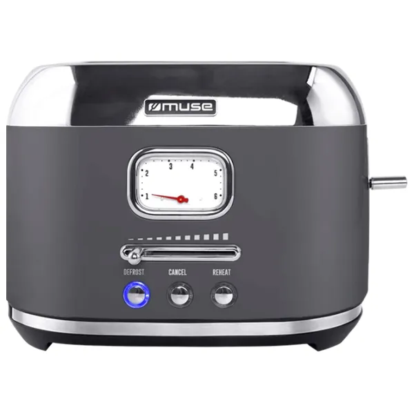 Toster Muse MS-120 DG Mecanic / 1000 W / Gray photo 3