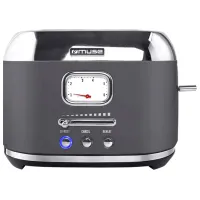 Тостер Muse MS-120 DG Механическое / 1000 Вт / Серый photo 3