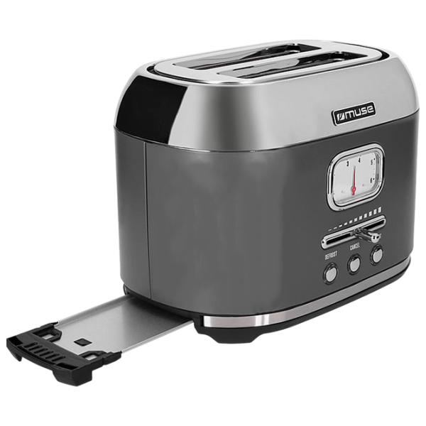 Toster Muse MS-120 DG Mecanic / 1000 W / Gray photo 4